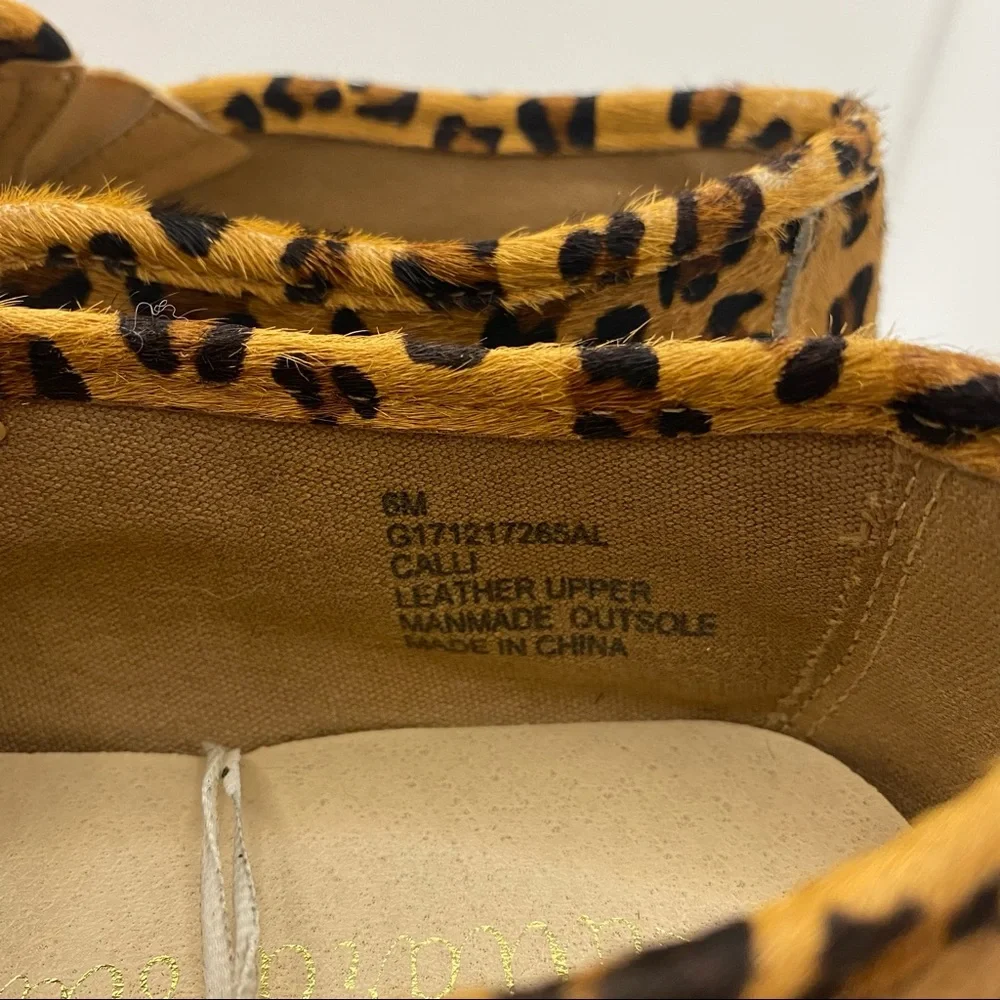 Altar’d State Shoes Calli Leopard print slip on shoes size 6 - Picture 4 of 6